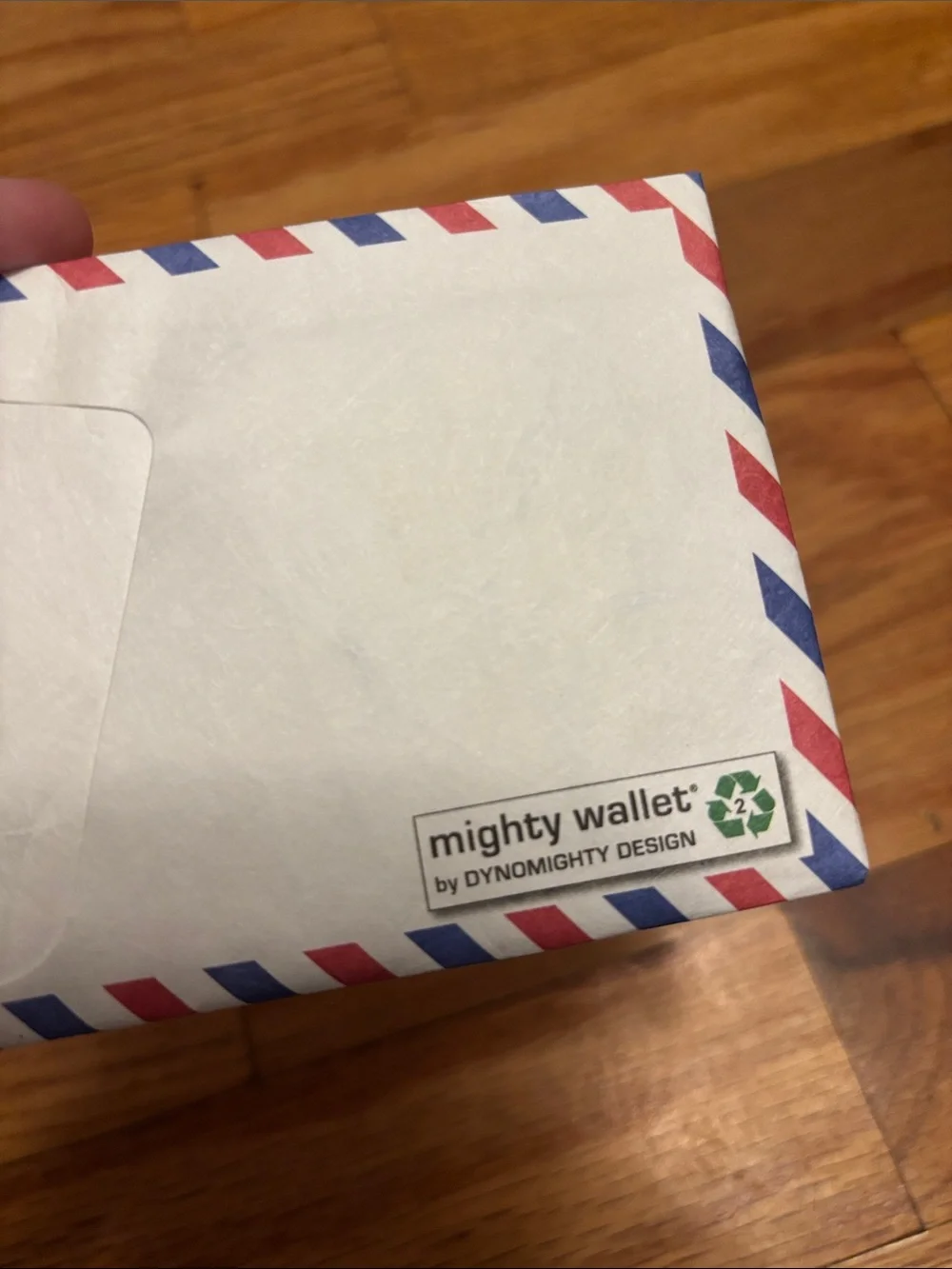 Dynomighty Mighty Post Envelope Paper Wallet, Brand new!